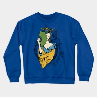 Asian Lady Crewneck Sweatshirt